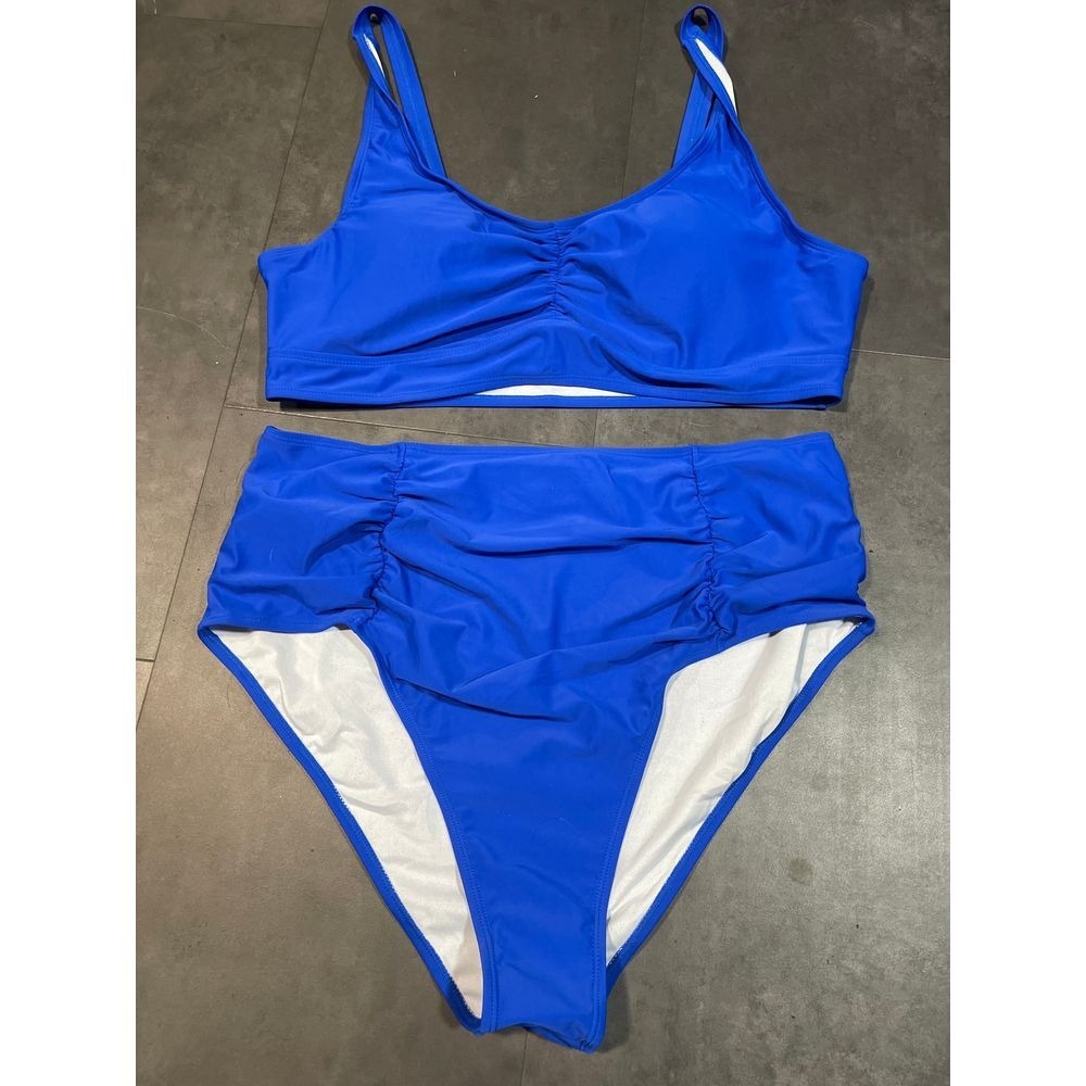 Blue twoPiece swimwear‎ size 4X A-92